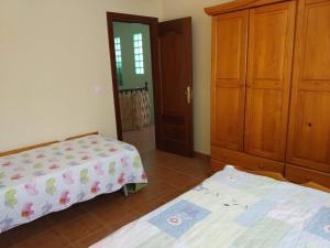 Postel nebo postele na pokoji v ubytování Casa Rural Almécija