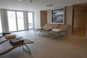 Ein Sitzbereich in der Unterkunft Haus Meeresblick - Ferienwohnung Suedost A 4.05 (Ref. 128720)