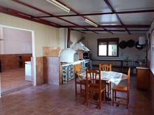 Köök või kööginurk majutusasutuses Casa Rural El Palomar
