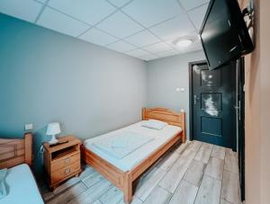 Posteľ alebo postele v izbe v ubytovaní Hostel Filip