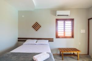 Llit o llits en una habitació de Villa Ondas