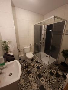 Łazienka w obiekcie 91WrocLove Apartaments
