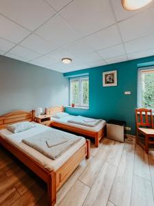 Posteľ alebo postele v izbe v ubytovaní Hostel Filip