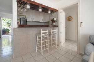 Dapur atau dapur kecil di Maryvilla Inspiración y Vacaciones - Bungalows
