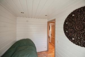 Predel za sedenje v nastanitvi Chalet D'un Ami