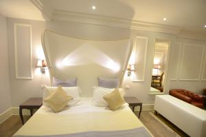 Posteľ alebo postele v izbe v ubytovaní Hotel Campo Marzio