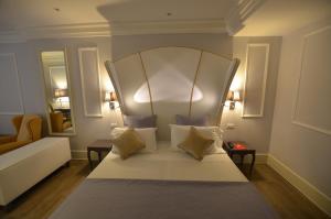 Posteľ alebo postele v izbe v ubytovaní Hotel Campo Marzio