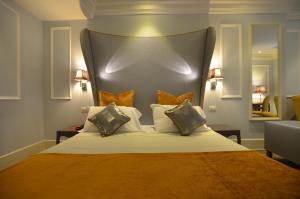 Posteľ alebo postele v izbe v ubytovaní Hotel Campo Marzio