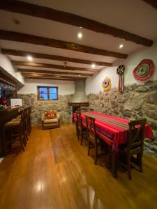 Istumisnurk majutusasutuses Picaflor Tambo Guest House