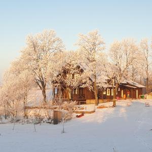 Obiekt Siedlisko pod Krukiem - Dom Gościnny zimą