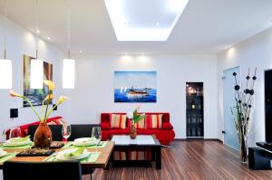 Część wypoczynkowa w obiekcie Apartment Giuliano Vienna