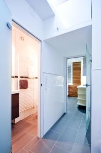 Łóżko lub łóżka w pokoju w obiekcie Apartment Giuliano Vienna