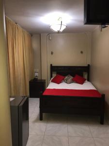 Cama o camas de una habitación en Hotel Pegazus