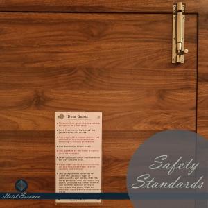 Certifikát, hodnocení, plakát nebo jiný dokument vystavený v ubytování Hotel ESSENCE