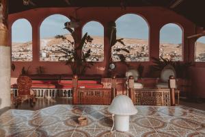 Posezení v ubytování Nomads Hotel Petra