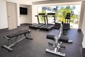 Centrul de fitness și/sau facilități de fitness de la Paradise Apartment