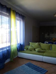 Posezení v ubytování appartamento in villa splendente