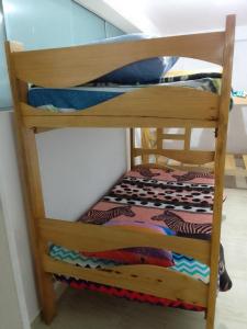 a bunk bed in a bunk bed room at Small House in Cusco