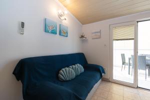 Posezení v ubytování Apartment Mandre 4093b