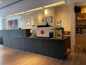 Vstupní hala nebo recepce v ubytování Yoshi Hotel - Tainan Station Branch