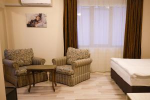 Un lugar para sentarse en Hotel Leda