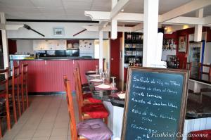 ห้องอาหารหรือที่รับประทานอาหารของ Fasthotel Carcassonne