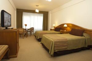 Sjónvarps- og/eða afþreyingartæki á Hotel Piren