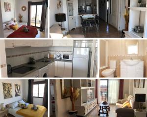 Kuchnia lub aneks kuchenny w obiekcie L' Azotea del Sol appartement typique