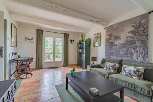 Posezení v ubytování Mazet Magnan, Rustic Luxury in Provence