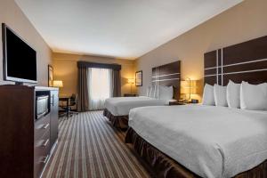 Postel nebo postele na pokoji v ubytování Best Western Plus North Odessa Inn & Suites