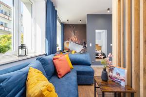 Posedenie v ubytovaní Kraków Trendy Studio Apartments by Noclegi Renters