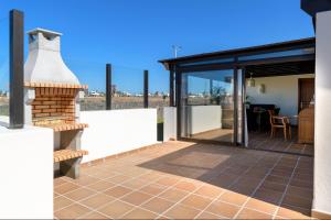 Balkon lub taras w obiekcie Hipoclub Villas, Aguamarina 1