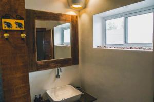 Koupelna v ubytování Boho's Hotel