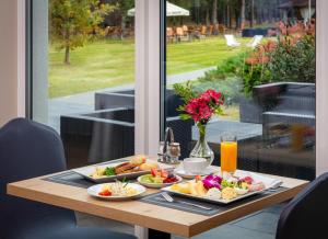Jedlo v ubytovaní bed & breakfast alebo blízkom okolí