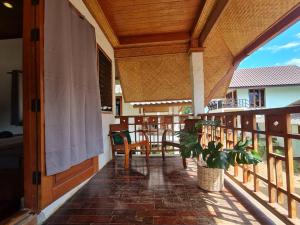 Balkón nebo terasa v ubytování Sleep Pai Bed & Breakfast