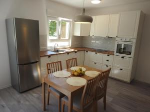 Kuchyň nebo kuchyňský kout v ubytování Apartment Salvia