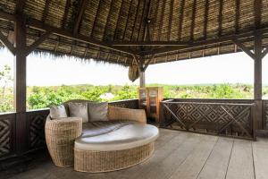 Balkon atau teras di Sunset Villa Lembongan