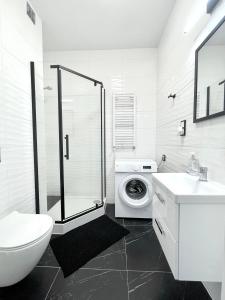 Kúpeľňa v ubytovaní Ach, To Tu- Apartament Łańcut + 13 fotografií