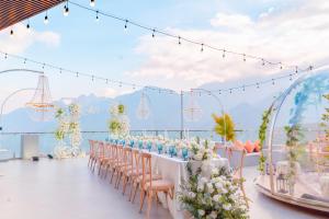 Balkón nebo terasa v ubytování Sapa Relax Hotel & Spa