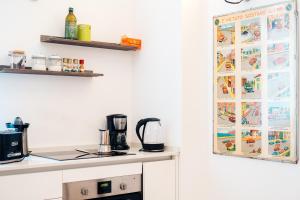Köök või kööginurk majutusasutuses Restart Accommodations Aldobrandini e Sciarra