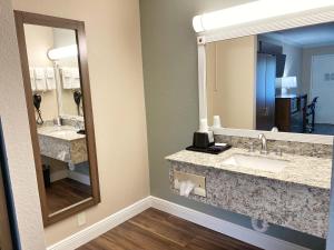 Ένα μπάνιο στο Roadstar Hotel Zephyrhills