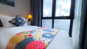 The Yanné, Onsen Hotel客房内的一张或多张床位