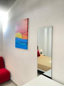 Voodi või voodid majutusasutuse Best Rooms- Quarto 4 Plateau toas
