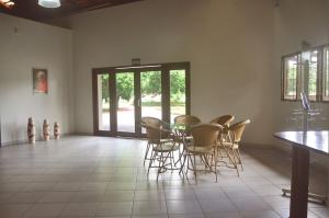 Ruang duduk di Garden Hotel e Eventos