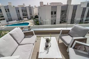 Posezení v ubytování LM111A - Modern flat, amazing views