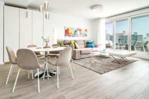Posezení v ubytování LM111A - Modern flat, amazing views