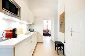 Kuchnia lub aneks kuchenny w obiekcie Apartment Theresiengasse