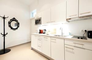Kuchnia lub aneks kuchenny w obiekcie Apartment Theresiengasse
