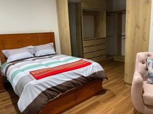 Cama ou camas em um quarto em Turista en casa Apartamento con 100 m2