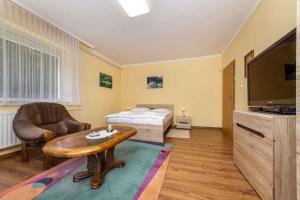 Televízia a/alebo spoločenská miestnosť v ubytovaní Apartment in Cserszegtomaj - Balaton 43108